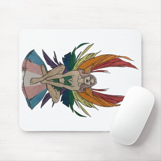 Transgender Fee Mousepad (Mit Mouse)