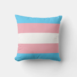 Transgender-Flag 16 x 16 Throw-Kissen Kissen