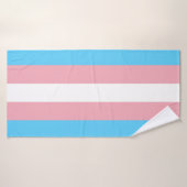 Transgender Flag Badehandtuch (Badehandtuch)
