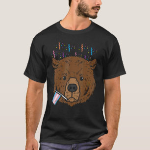 Transgender Flag Bären Trans Prix Transsexual LGB T-Shirt