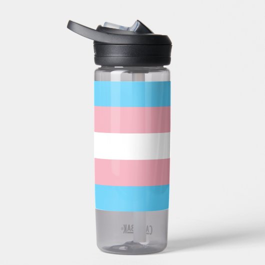 Transgender-Flag, Community, Stolz/Geschlechterfla Trinkflasche (Rechts)