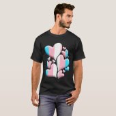 Transgender Flag Day MTF FTM Pride Trans Transgend T-Shirt (Vorne ganz)