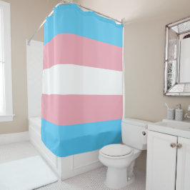 Transgender-Flag Duschvorhang
