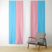 Transgender-Flag Extra groß Wandteppich (Beispiel)