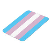 Transgender Flag Flexible Magnet (Linke Seite)