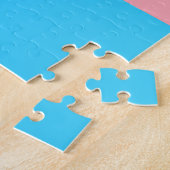 Transgender-Flag LGBTQIA+-Flag Puzzle (Seite)