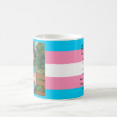 Transgender Flag | LGBTQIA+  Kaffeetasse (Mittel)