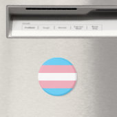 Transgender-Flag Magnet (In Situ (Geschirrspüler))