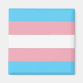 Transgender-Flag Magnet (Vorne)