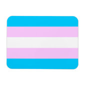 Transgender-Flag-Magnet Magnet (Horizontal)