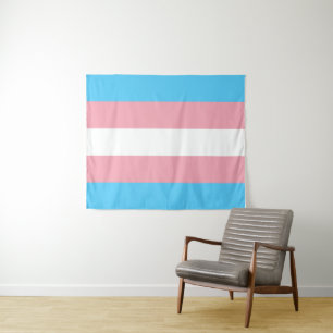 Transgender-Flag-Medium Wandteppich