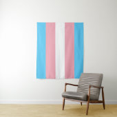 Transgender-Flag-Medium Wandteppich (Beispiel)