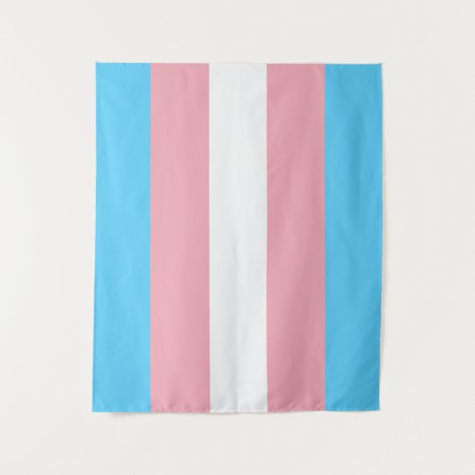 Transgender-Flag-Medium Wandteppich (Vorderseite)