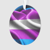 Transgender-Flag Ornament (Vorderseite)