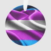 Transgender-Flag Ornament (Vorderseite)
