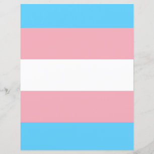 Transgender Flag Papier