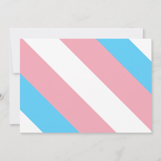 Transgender-Flag-Party Einladung (Rückseite)