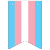 Transgender Flag Party Signiert Banners Garland Wimpelkette (Dritte Fahne)