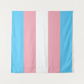 Transgender-Flag-Platz Wandteppich (Vorderseite)