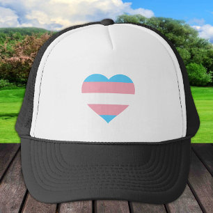 Transgender Flag & Pride Community Hats Fashion Truckerkappe