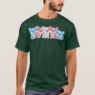 Transgender Flag Pride Lgbtq Hunde Transgender Cor T-Shirt