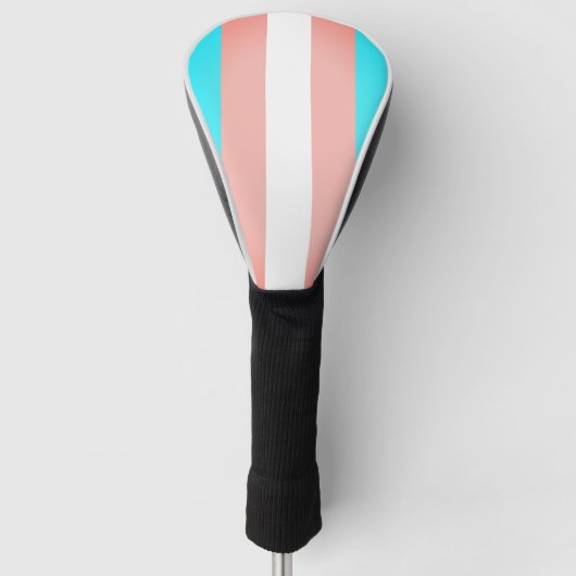 Transgender Flag & Pride Liebe Golf Community /LGB Headcover (Vorderseite)