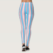 Transgender-Flag & Prix-Community/Geschlechterflag Leggings (Rückseite)