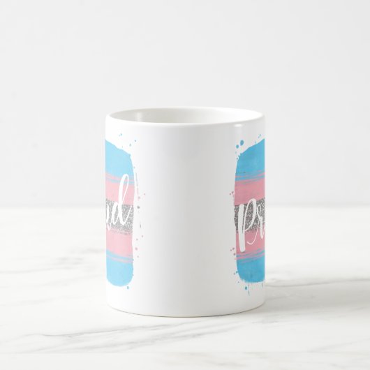 Transgender-Flag-Prix Kaffeetasse (Mittel)