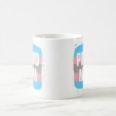 Transgender Flag Proud Mama Kaffee Tasse (Mittel)
