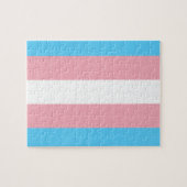 Transgender-Flag Puzzle (Horizontal)