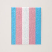 Transgender-Flag Puzzle (Vertikal)