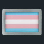 Transgender Flag Rechteckige Gürtelschnalle<br><div class="desc">Bei uns findest du eine einzigartige Kollektion mit moderne,  coole und lustige Transgender Pride Motive. Stöbere durch unsere Vielfalt und finde jetzt Dein passendes Lieblingsteil!</div>