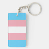 Transgender-Flag Schlüsselanhänger (Rückseite)