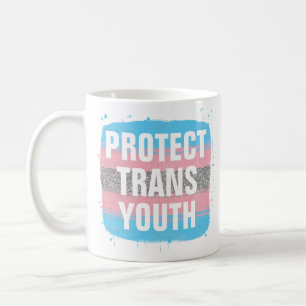 Transgender Flag Schützen Trans Youth Coffee Tasse