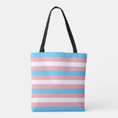 Transgender-Flag Tasche (Rückseite)