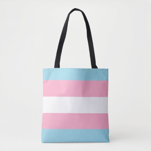 "Transgender Flag" Tote Bag Tasche (Vorderseite)