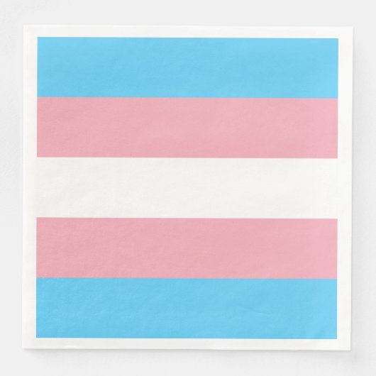 transgender flag trans lgbt lgbtq gay lesbian homo serviette (Vorderseite)