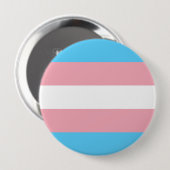 transgender Flag trans lgbt lgbtq schwul lesbian h Button (Vorne & Hinten)