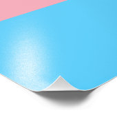 transgender Flag trans lgbt lgbtq schwul lesbian h Fotodruck (Ecke)