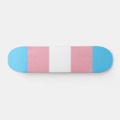 transgender Flag trans lgbt lgbtq schwul lesbian h Skateboard (Horizontal)