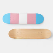 transgender Flag trans lgbt lgbtq schwul lesbian h Skateboard (Horizontal)