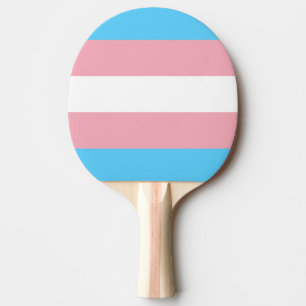 transgender Flag trans lgbt lgbtq schwul lesbian h Tischtennis Schläger