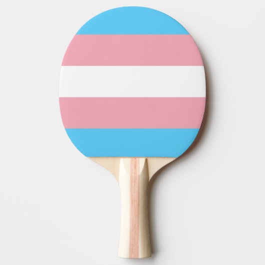 transgender Flag trans lgbt lgbtq schwul lesbian h Tischtennis Schläger (Vorderseite)