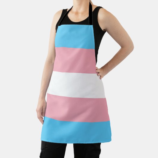 Transgender flag trans pride LGBT symbol gay homos Schürze (InSitu)