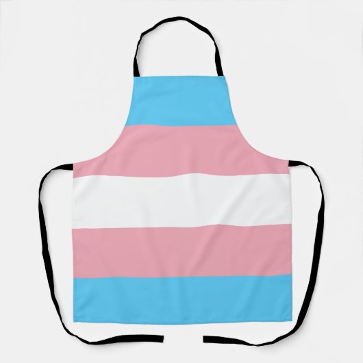 Transgender flag trans pride LGBT symbol gay homos Schürze (Vorderseite)