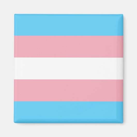 Transgender-Flag trans-prime LGBT-Symbol Homos Magnet (Vorne)