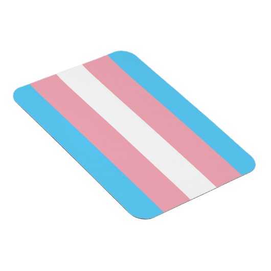 Transgender-Flag trans-prime LGBT-Symbol Homos Magnet (Rechte Seite)