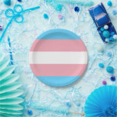 Transgender-Flag trans-prime LGBT-Symbol Homos Pappteller (Party)