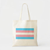 Transgender-Flag trans-prime LGBT-Symbol Homos Tragetasche (Vorne)