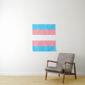 Transgender-Flag Wandteppich (Beispiel)